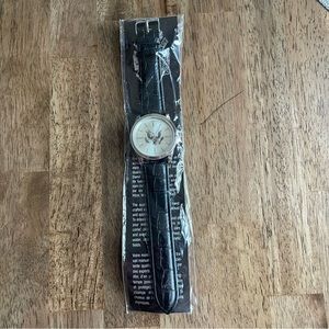 E Pluribus Unum American Eagle Crest Steel Bezel Wrist Watch